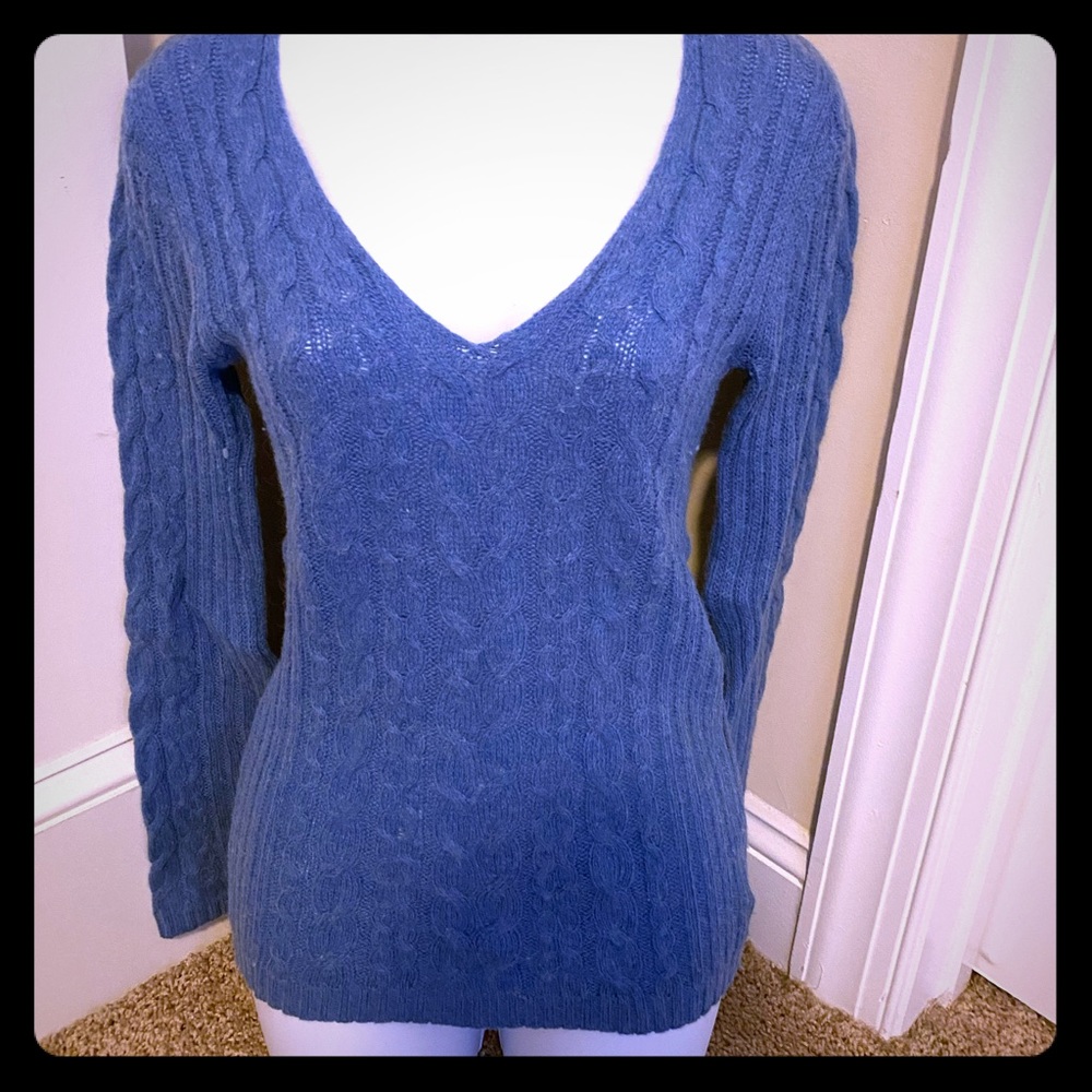 Blue Gap V Neck Sweater